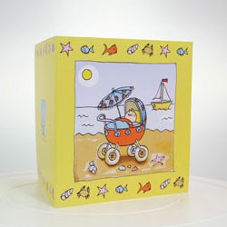 La Carte Internet Kinderwagen I064 Aan zee