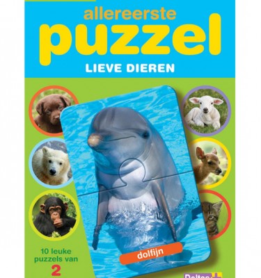 2-delige puzzel dieren