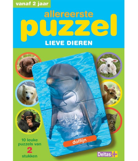 2-delige puzzel dieren