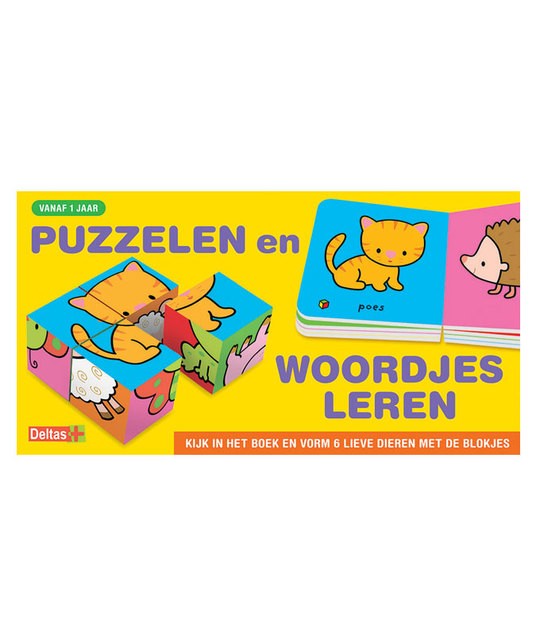 Puzzelen en woordjes leren