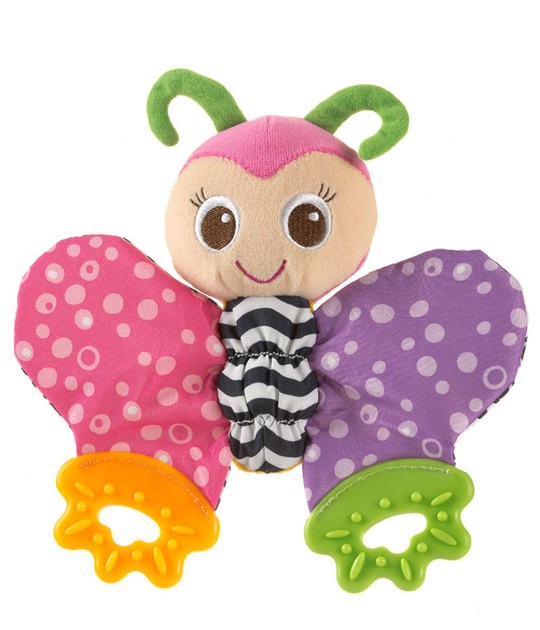 Playgro blossom Butterfly teething blankie