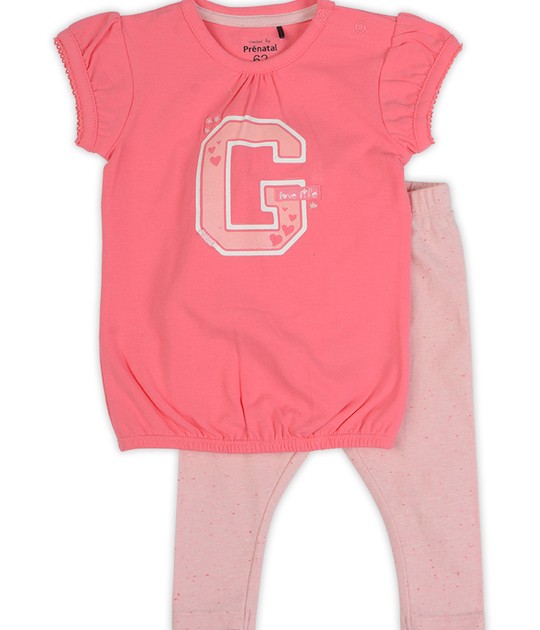 Prenatal baby meisjes set 2-delig