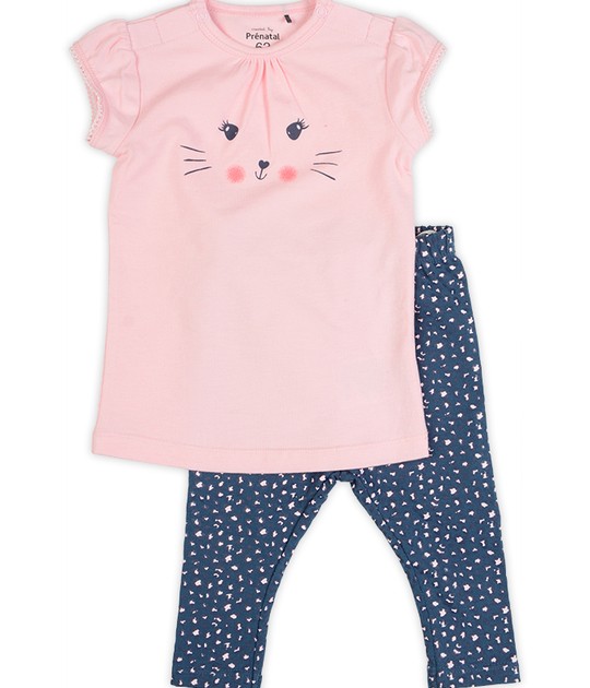 Prenatal baby meisjes set 2-delig