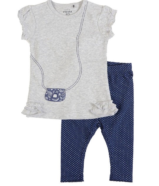 Prenatal baby meisjes set 2-delig