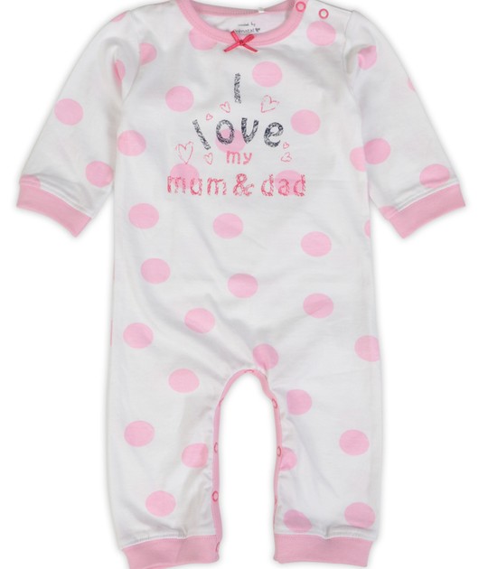 Prenatal meisjes 1 delig baby pyjama