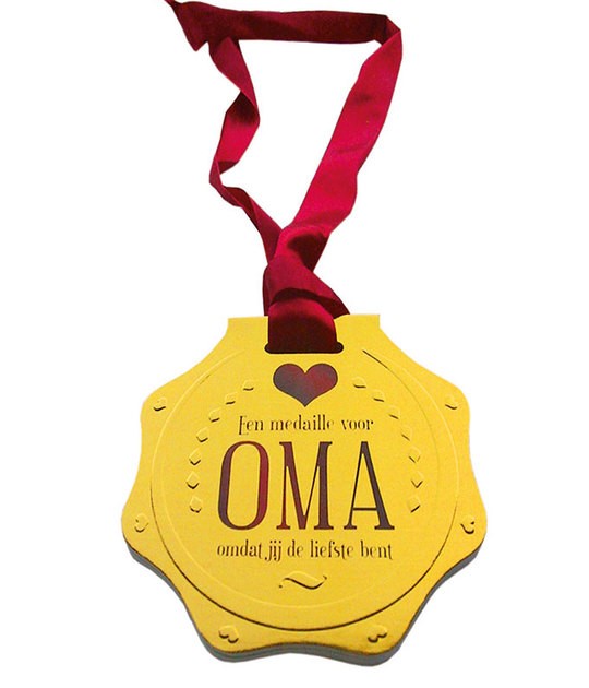 Een medaille voor oma