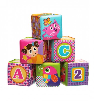 Playgro Bath blocks pink