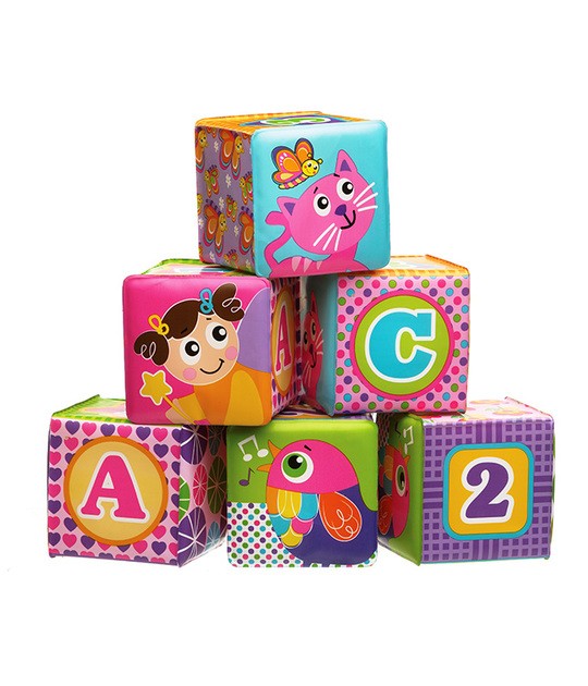 Playgro Bath blocks pink