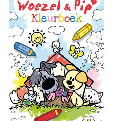 Woezel en Pip kleurboek