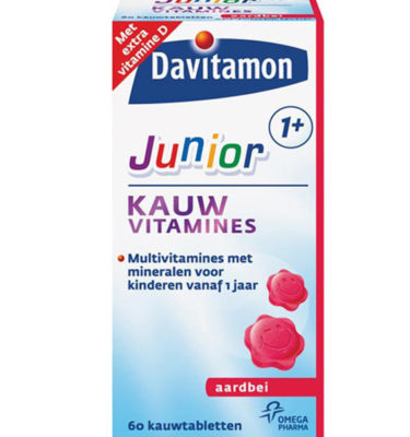 Davitamon junior 1+ kauwvitamines