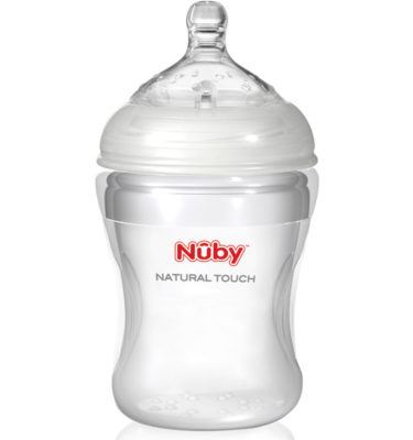 Nuby Natural Touch fles Step 1 210ml