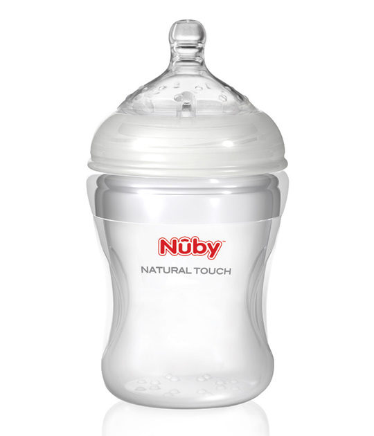 Nuby Natural Touch fles Step 1 210ml