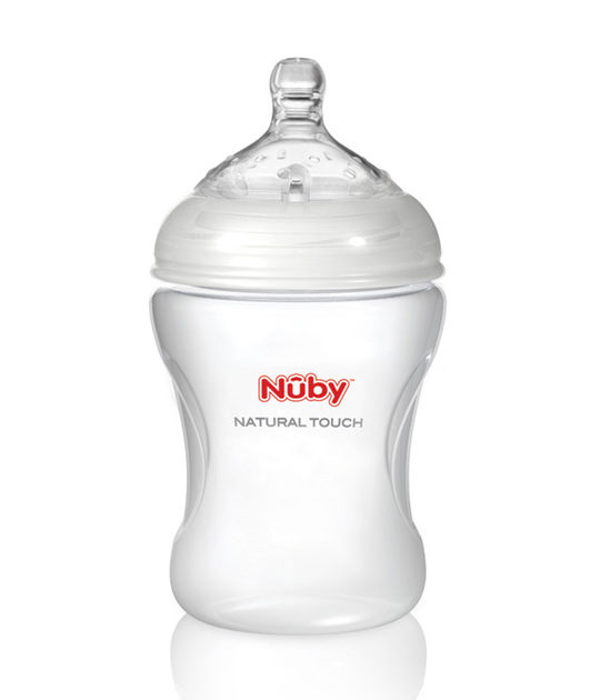 Nuby Natural Touch fles step 2 240ml