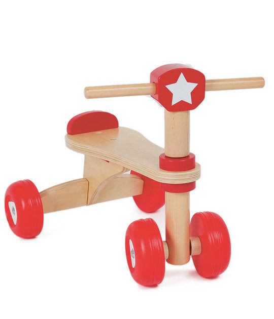 Prenatal houten loopfiets Baby-spullen.com