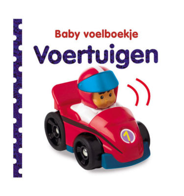 Baby voelboekje voertuigen