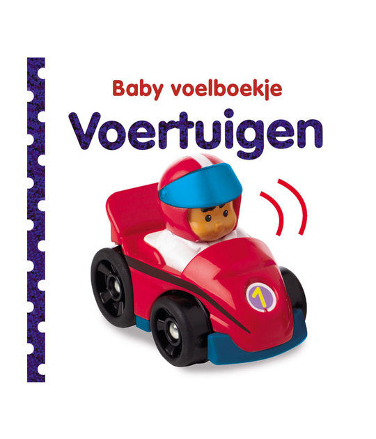 Baby voelboekje voertuigen