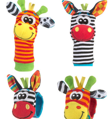 Playgro Wrist Rattle Set