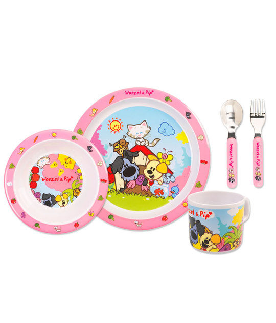 Woezel & Pip melamine eetset