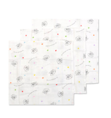 Woezel & Pip monddoek 3-pack