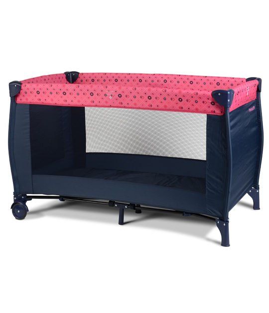 Prenatal campingbed Girls flower