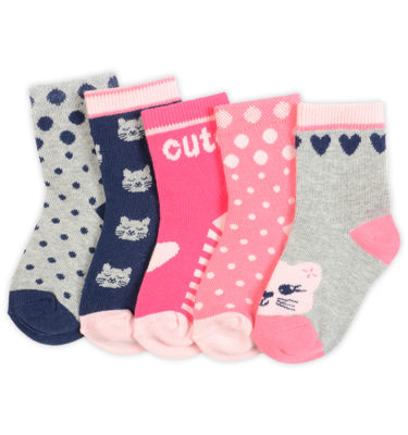 Prenatal meisjes sokken 5-pack