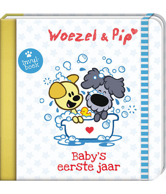 Woezel & Pip boekje Baby's eerste jaar