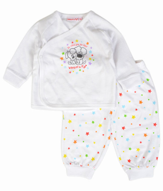 Psychologisch Trek Wolk Woezel & Pip unisex baby pyjama - Baby-spullen.com