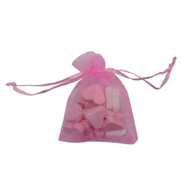 Prenatal suikerhart zakjes roze