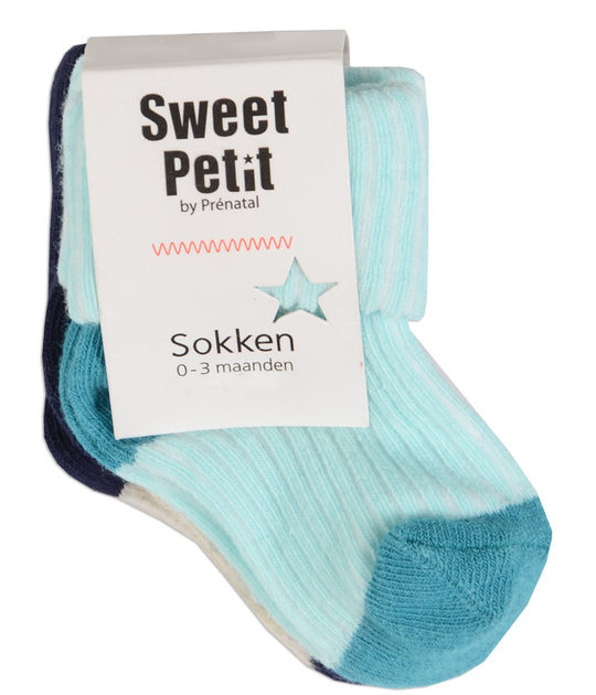 Petit Daan newborn 2 pack sokjes
