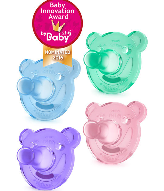 Philips AVENT soothie fopspeen 0-3m assorti