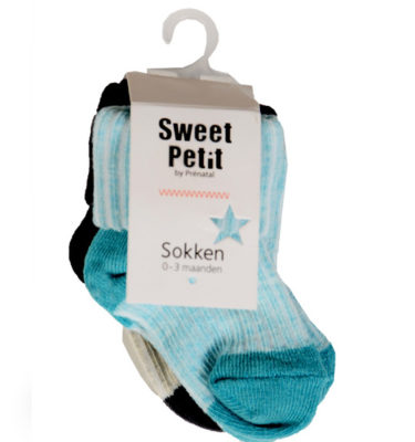 Petit Daan newborn jongens sokken