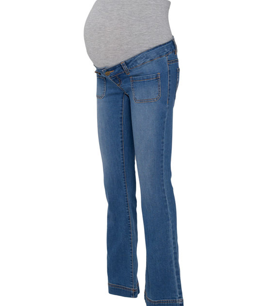 Mama-licious zwangerschapsjeans flare Cleoa