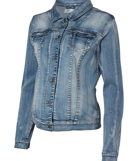 Mama-licious denim zwangerschapsjack Ida