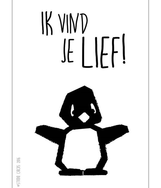 Studio Circus Poster Pinguin