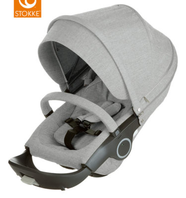 Stokke® Trailz®/Crusi® zitje Grey Melange