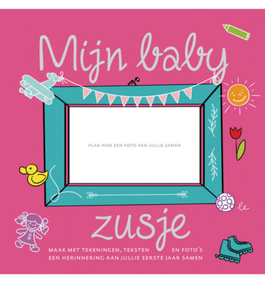 Invulboek Mijn babyzusje