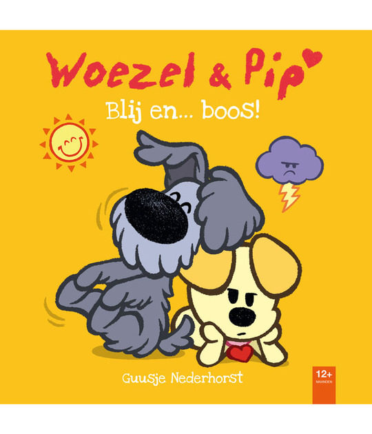 Boekje Woezel & Pip blij en boos